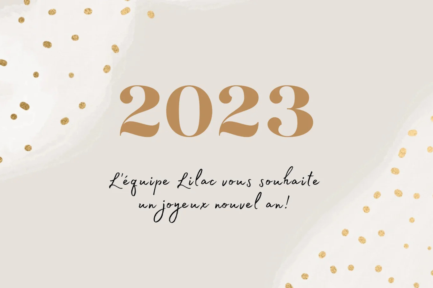 BONNE ANNÉE 2023 À VOUS TOUTES !