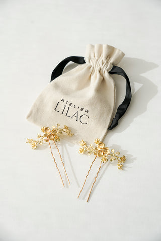 Courageuse - Floral Hair Stick
