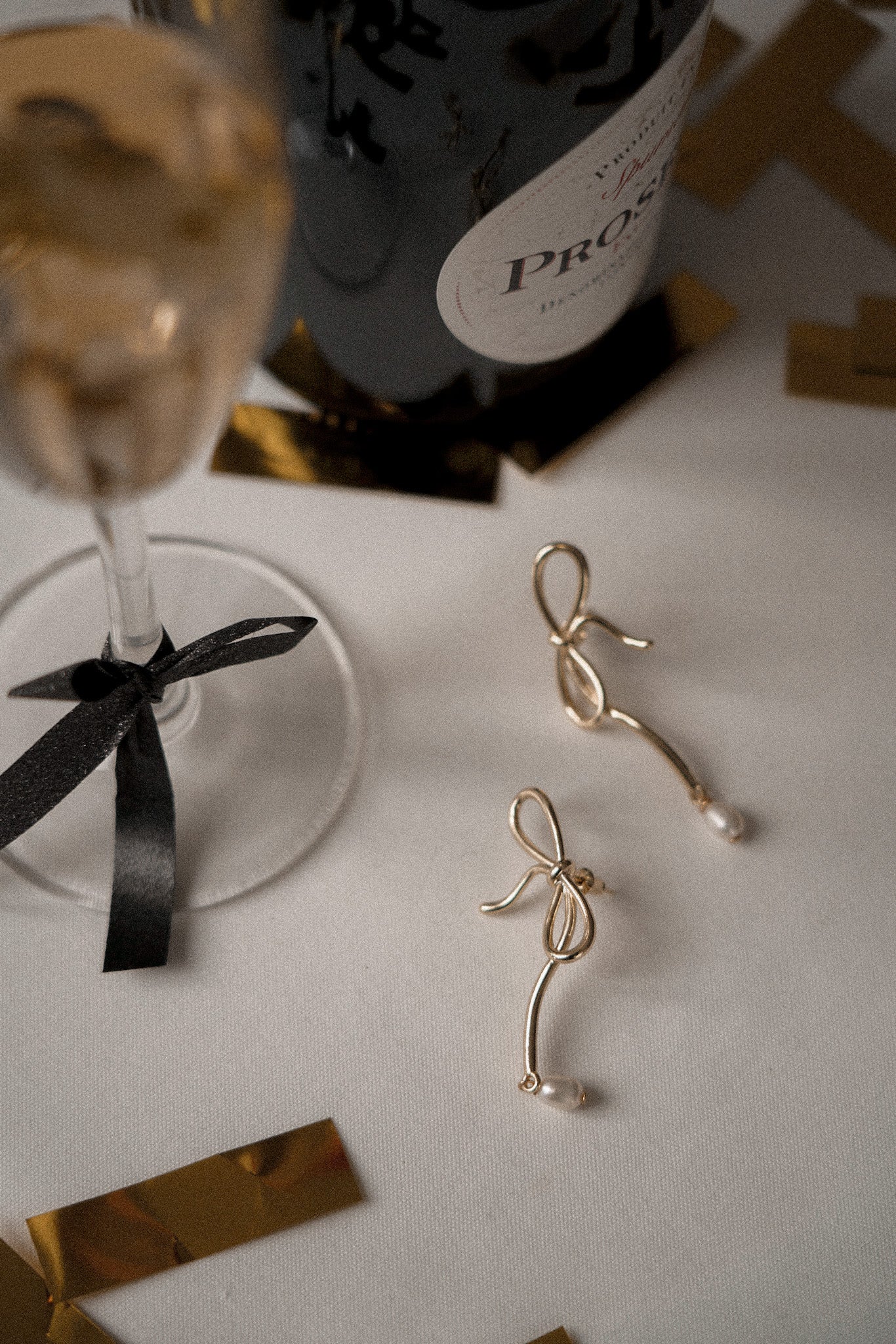 Papillon - Boucles d'oreilles mariage civil