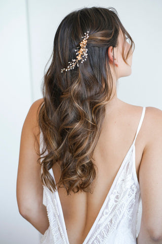 Mimosa - Bohemian Bridal Hair Vine