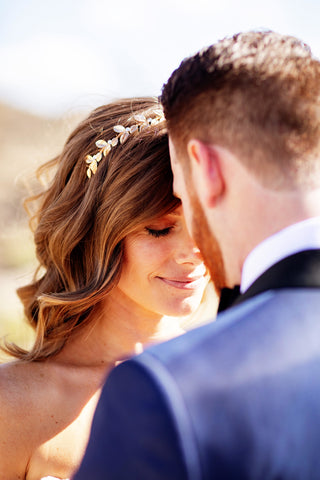 Britt - Serre-Tête mariage florale