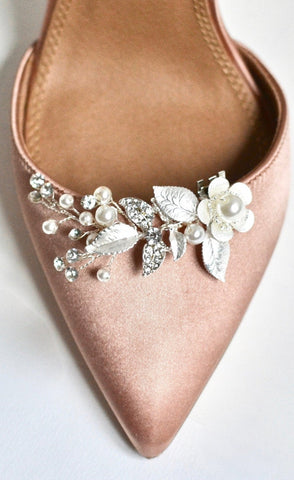 Little Miss - Clips de Chaussures Floral