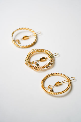 Tressée - Minimalist barrette
