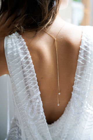 Raffinée - Collier de dos perles naturelles