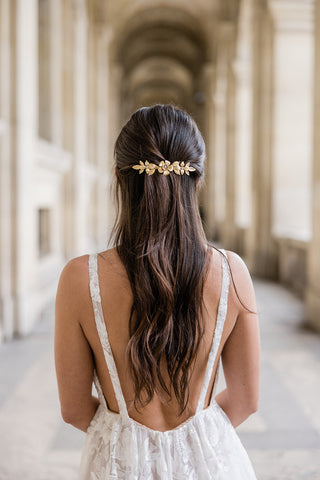 Acacia - Romantic Flower Barrette