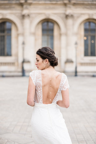 Daphné - Beaded Back Necklace