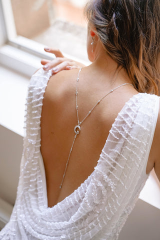 Lumineuse - Celestial Back Necklace